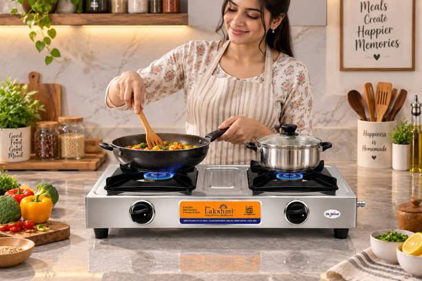 SHREE LAKSHMI nano ss Stainless Steel, Iron Manual Gas Stove