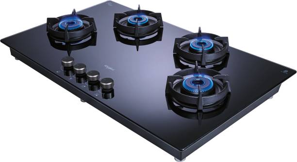 Whirlpool EVOLVE HYBRID HD 904 BRASS Glass Automatic Hob  (4 Burners)