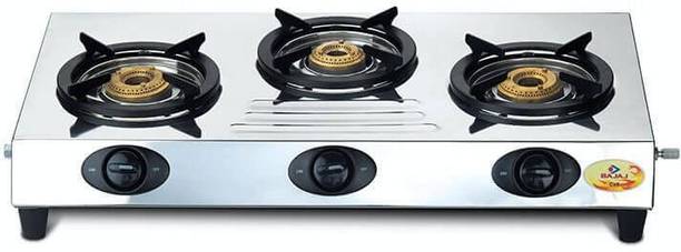BAJAJ CX9 Stainless Steel Manual Gas Stove