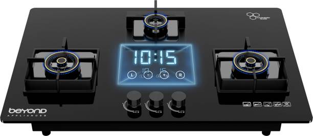 बियॉन्ड बाय बायोंडन्क्स्ट 3 Burner Smart Hobtop ऑटोमैटिक गैस चूल्हा