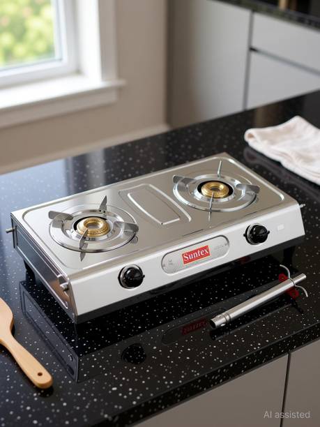 Suntex Stainless Steel Manual Gas Stove