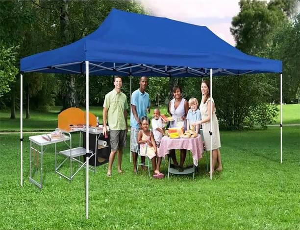 HM 20X10 ft/3X6 M 35 Kg Heavy Duty Tent- 2 min easy installation Metal Gazebo