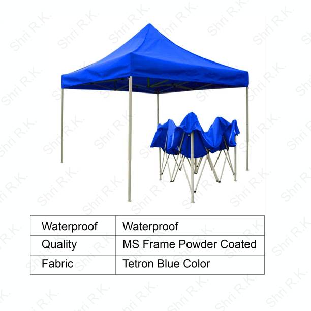 Shri R K Portable Foldable Pop-up Gazebo Tent Canopy Display- 10 X 10 ft Fabric Gazebo