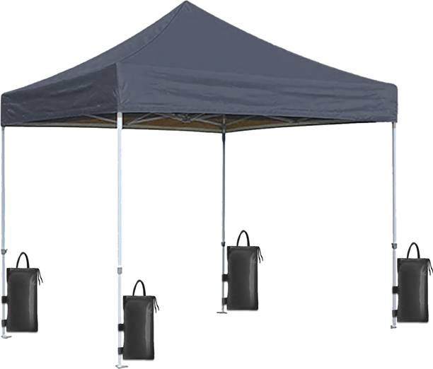 Ab Sab Portable Foldable Pop-up Gazebo Tent Canopy Display-10 X 10 ft Black Fabric Gazebo