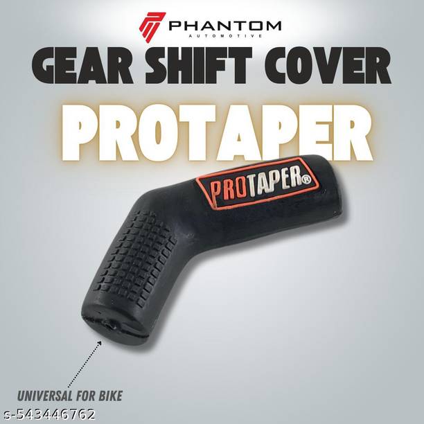 PHANTOM Universal Bike Gear Shifter Protector Rubber - Orange Gear Shift Collar