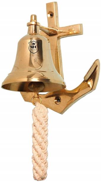 Neo Classic Door Bell Solid Brass Hanging Home Door Bell Vintage Solid Brass Decorative Bell
