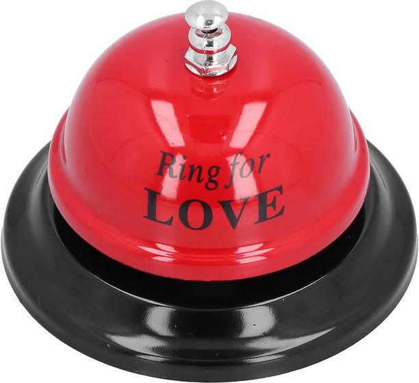 Ascension Table Bell Ring for Love Metallic Ring Bell for Love Gifts(Random Colors) Iron Decorative Bell