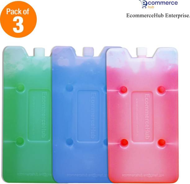 Ecommercehub Ice cooler Gel Pack For Cold Storage, Cold Items Transport Frozen Transport Pad Fully Sealed & Leakproof Ice Pads, Cooler Gel Pack