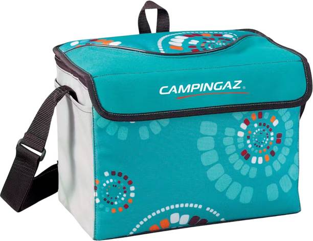 Campingaz Ethnic Minimaxi 9L Soft Foldable Cooler bag, insulated lunch bag 9 hours Cooling Soft Cooler