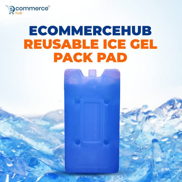 Ecommercehub Reusable Ice Gel Pack, Sealed & Leak Proof Ice Cooler Pad For Multipurpose Use For Pain Relief, Hot & Cold Use, Cold Transport & Multipurpose Use ice pad