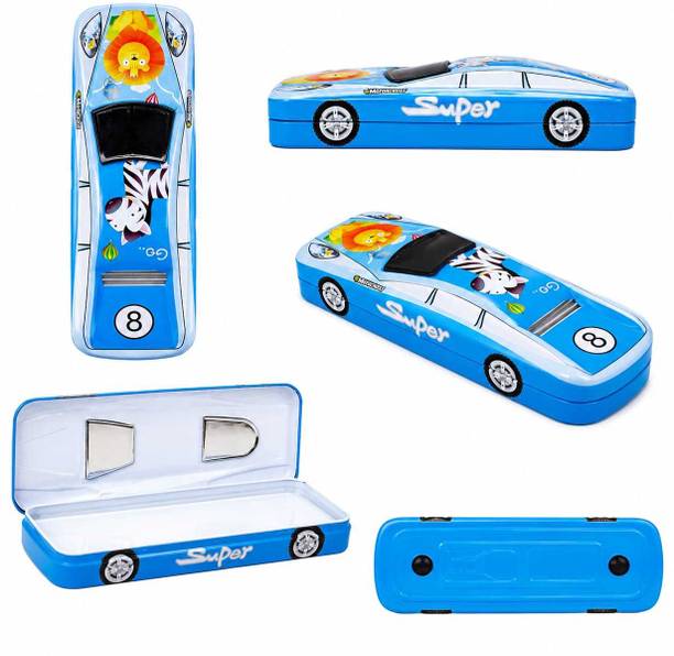Mirna Enterprises Car Shaped Pencil Box Geometry Box