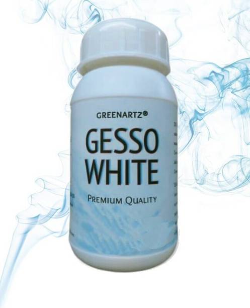 GREENARTZ Texture Medium White Gesso for Panels, Paint Formulations, Canvas, Portraits