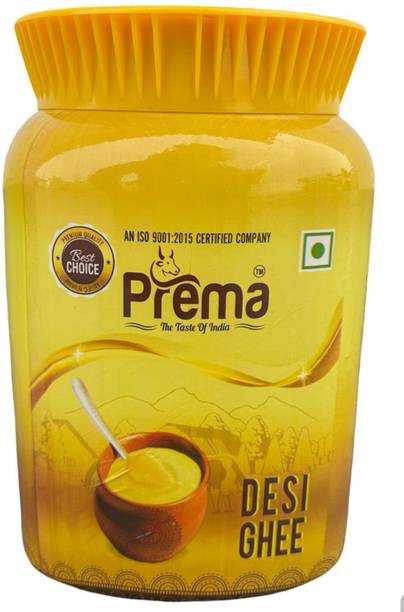 prema Cow Desi Ghee Traditional Rich Flavor Pure and Healthy Natural Immunity Booster Plastic Bottle