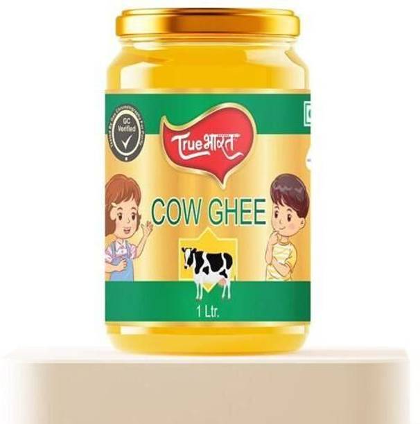TRUEBHARAT Pure Cow Ghee 970gm | Omega-Rich, Vitamin-Packed & Lab Tested Premium Quality Ghee Plastic Bottle