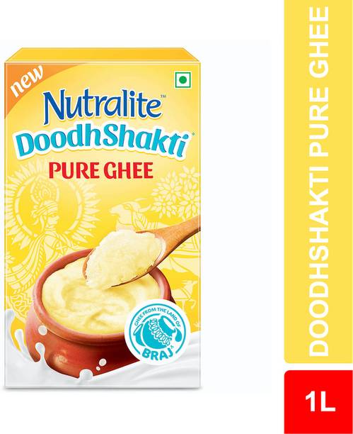 Nutralite Pure Ghee, Made with Creamy Milk Ghee Carton 1 L