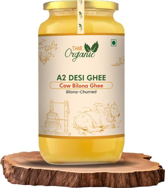 THARORGANIC A2 Desi Cow Ghee – Method, Rich and Pure Ghee Ghee Glass Bottle
