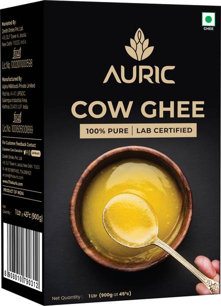 Auric Lab Certified Cow Ghee 100% Pure, Natural Desi Gh...