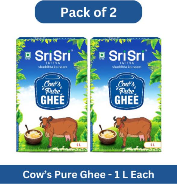 Sri Sri Tattva Cow's Pure Ghee 1 L Tetrapack