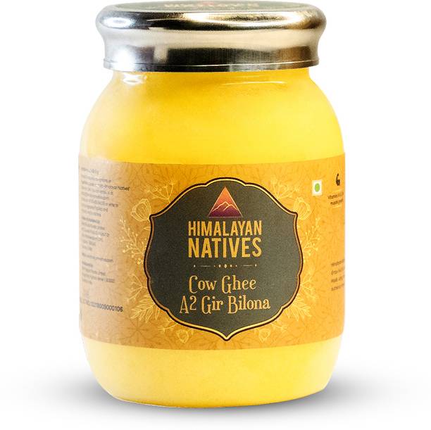 हिमालयन नेतिव 100% प्राकृतिक A2 गिर गाय बिलोना घी घी 250 ml प्लास्टिक बोतल