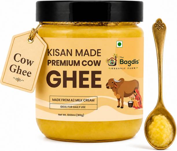 The Bagdis Kisan Made Premium Pure Desi Cow Ghee A2 Ghee Mason Jar