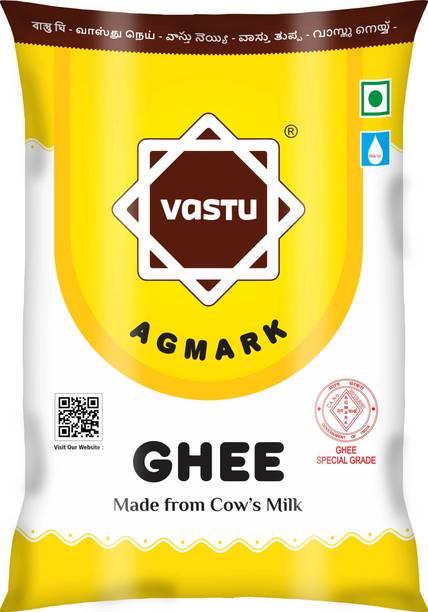 vastu Cow Organic Pure Ghee Pouch