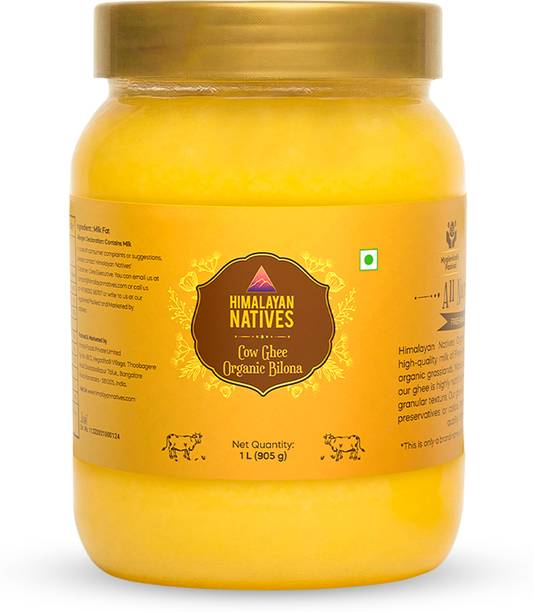 Himalayan Natives Organic Bilona Ghee Ghee Plastic Bottle