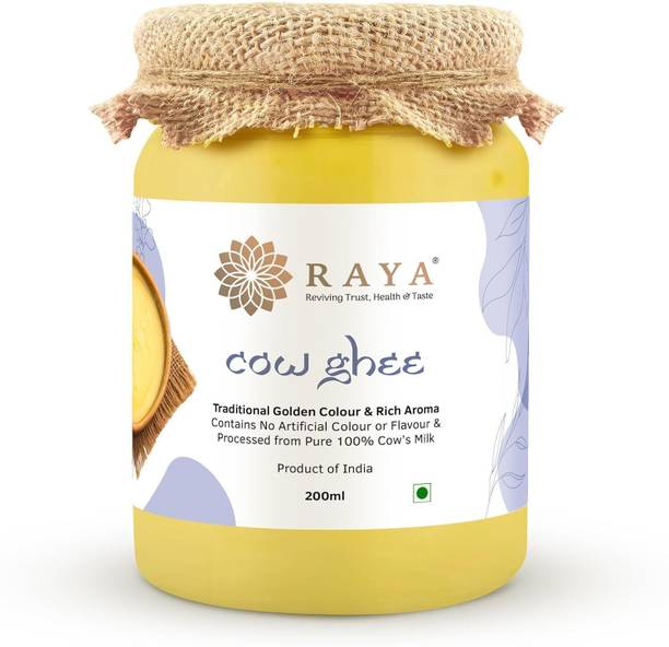 RAYA Cow Ghee 200ml EA Ghee Plastic Bottle