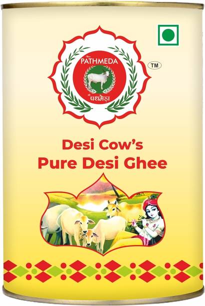 SHRI PATHMEDA Ghee Premium A2 Gir Cow Cultured Desi Ghe...