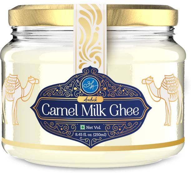Aadvik Camel Milk Ghee Ghee Glass Bottle