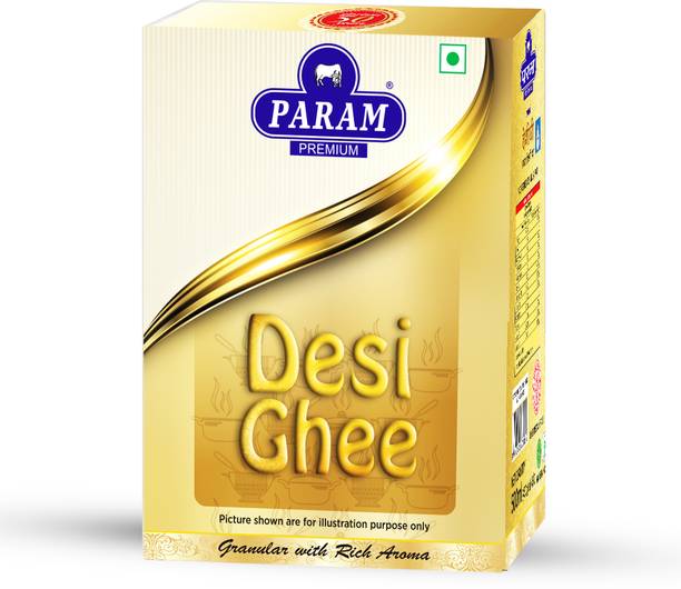 PARAM Desi Ghee with Rich Aroma, Made from 100% Fresh Milk Ghee Tetrapack