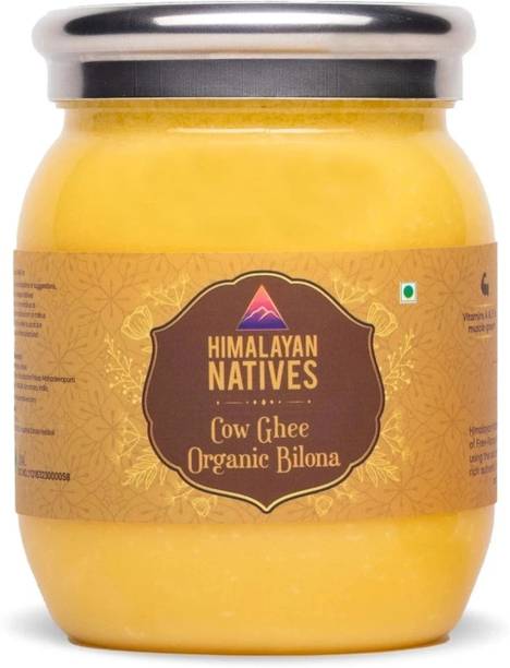 हिमालयन नेटिव्ह्ज ऑर्गेनिक काऊ बिलोना घी 500 ml
