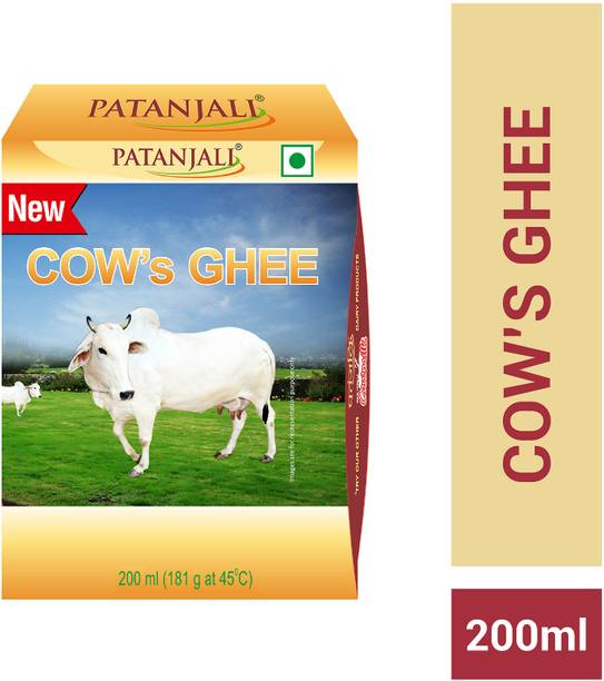 पतंजलि गाय का घी घी 200 ml डिब्बा