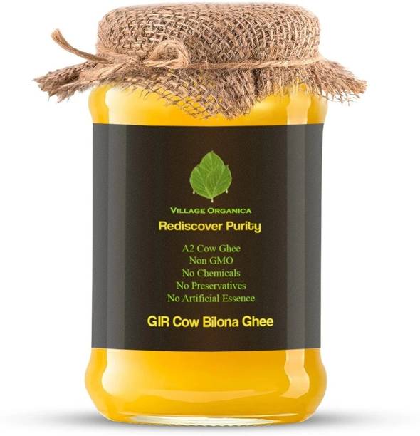 Village Organica Gir Cow Ghee A2 Ghee Bilona Ghee O...
