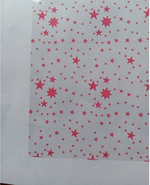 SaidDesign 10 Gift wrapping sheet Printed Transparent Cellophane Sheets Pack of 10 Sheet 51x61 cm for Gift Packing Transparent Printed Cellophane sheets Gift Wrapper