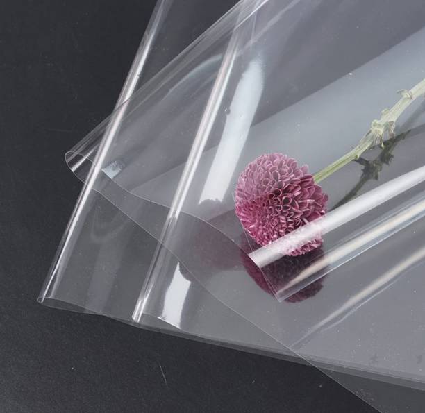 Little Blooms Cellophane Sheet (48-piece) Plastic Gift Wrapper