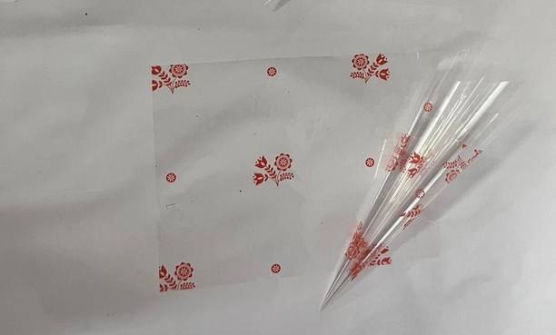 JBFHENNA Premium Cellophane Paper Sheets for Henna Cone Preparation and Craft Projects Floral Sheet Gift Wrapper