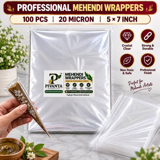 Pivanta Products pivanta100cone wreprs NA Cellophane, Plastic Gift Wrapper