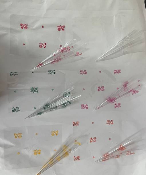 JBFHENNA Premium Cellophane Paper Sheets for Henna Cone Preparation and Craft Projects Floral Sheet Gift Wrapper