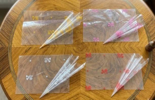 JBFHENNA Premium Cellophane Paper Sheets for Henna Cone Preparation and Craft Projects NA Sheets Gift Wrapper