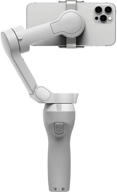 CW ENTERPRISES Mi Gimbal Stabilizer with AI Face Tracking Foldable for Professional Vlogging 3 Axis Gimbal for Mobile