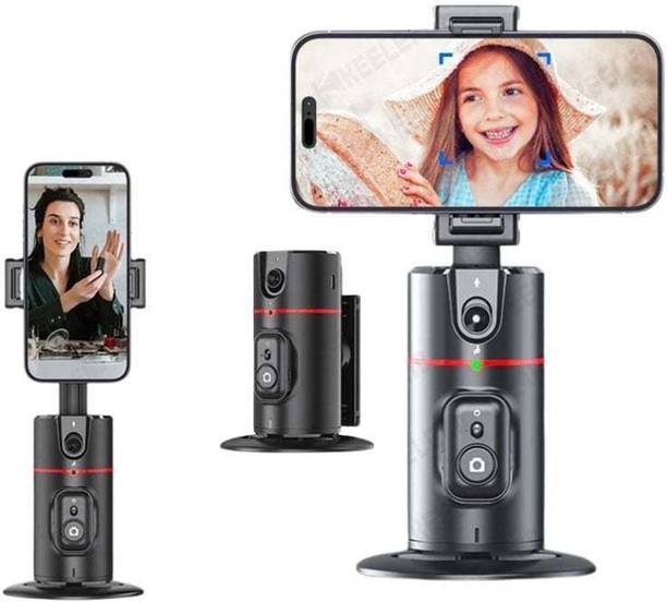 EVAAENTERPRISES 5kg Load Capacity P02 Gimbal with Auto Face Tracking A.I. Technology 2 Axis Gimbal for Mobile, Camera