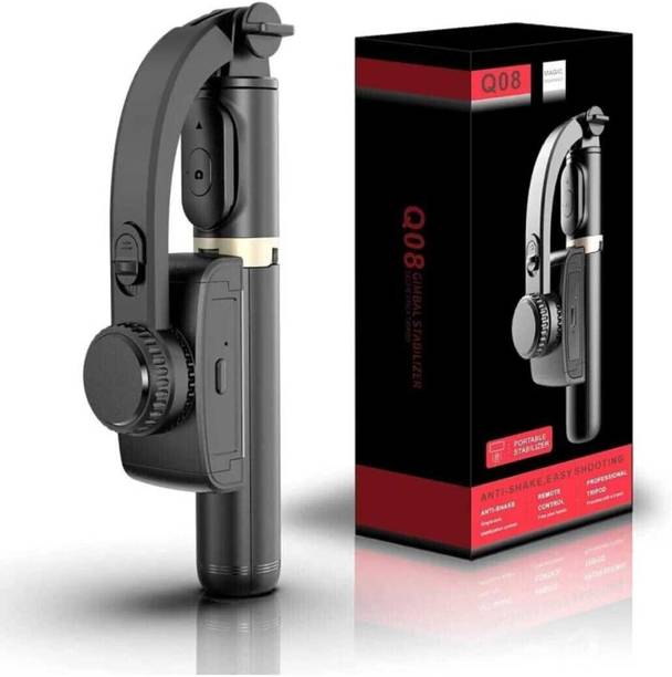 EVAAENTERPRISES Q08 selfie gimbal for mobile 3 Axis Gimbal for Camera, Mobile