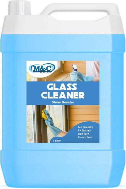 M&C Glass and Surface Cleaner Liquid, Regular