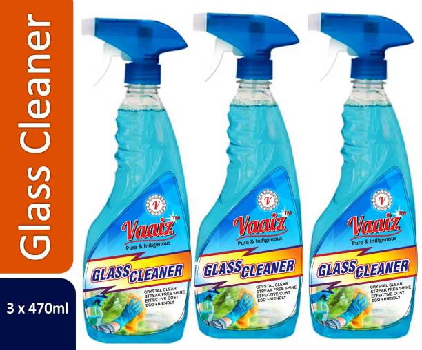 Vaaiz Glass Cleaner & Mirror Cleaner Spray Multi Pack