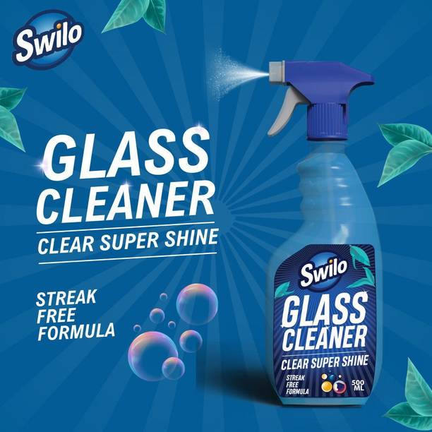 Swilo Glass Cleaner – Streak-Free Shine & Powerful Cleaning | Quick-Drying Formula