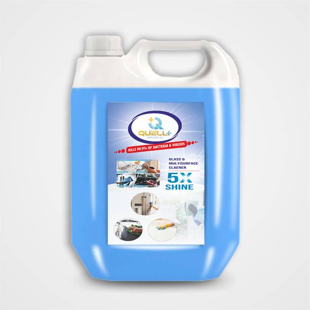 QUELL Plus Multi-Surface Cleaner|5X Shine Formula | Kills 99.9% Germ |Streak-Free Finish