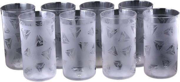 फिनर Diamond Shape Glass For Water and Juice Glass Set | ग्लास सेट