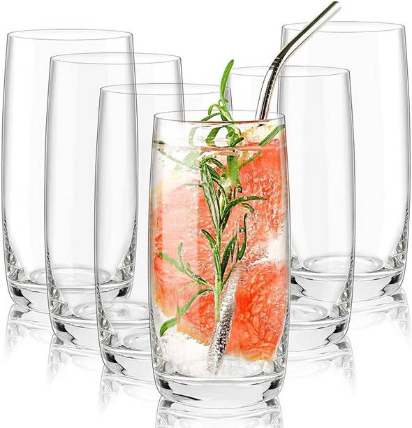 स्माइलरी Water Glass Set for Juice Milk Water Glasses for Dining Table ग्लास सेट