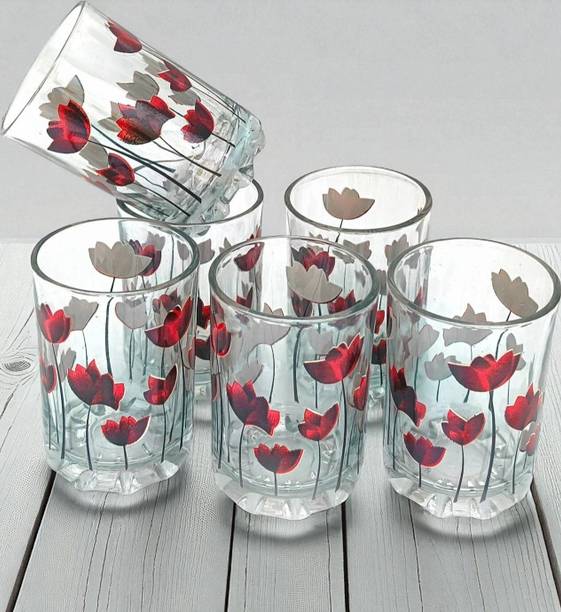 crockware (Pack of 6) Glass_Pack of 06_A128 Glass Water/Juice Glass