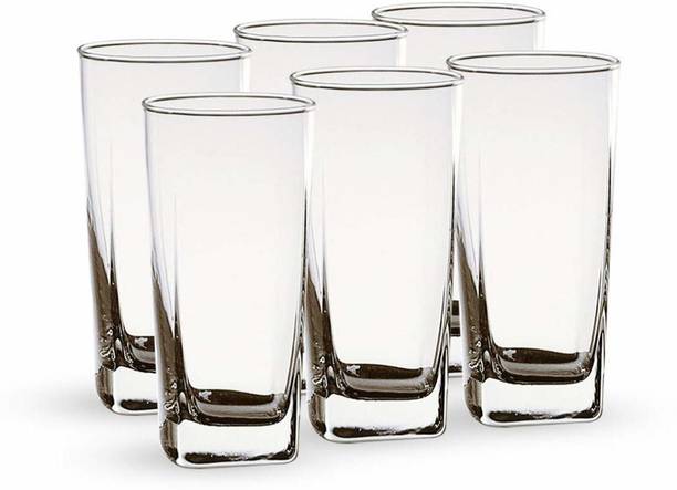 SMILERY (Pack of 6) Water glass Glass Set Water/Juice Glass